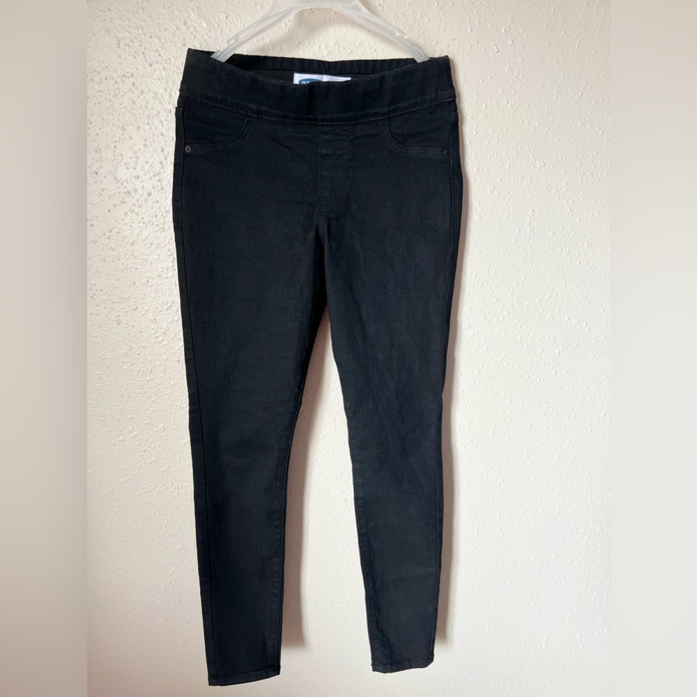 Old Navy Mid-Rise super skinny Rockstar jeggings size 2 petite